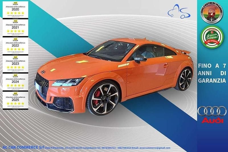 Arancione Usata 2019 Audi TT RS Coupé | 49.900 € (Buon prezzo) - Immagine 1/4