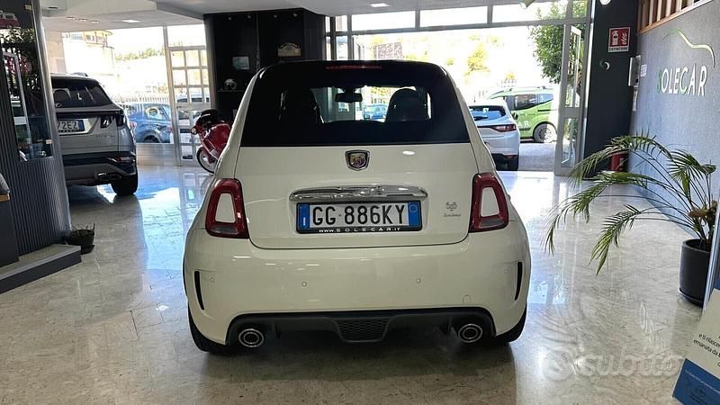 Usata Abarth 595C Turismo 160 CV (117 kW) 2014 Bianco Cabrio