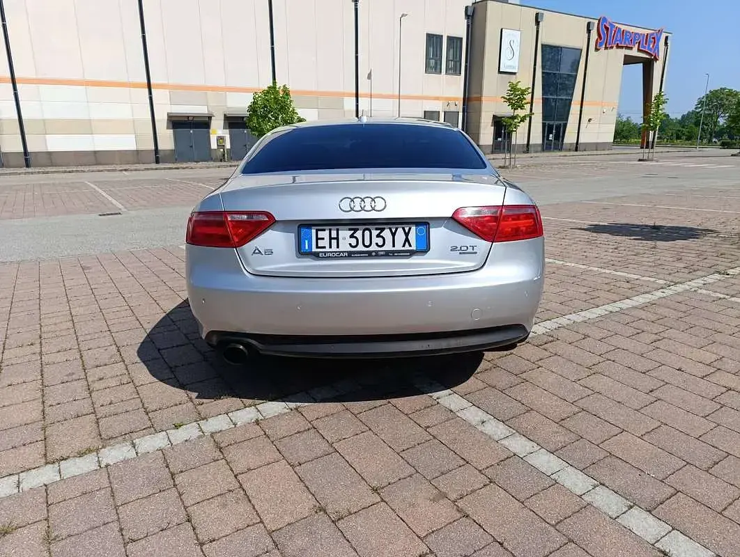Usata Audi A5 211 CV (155 kW) 2011 Argento Coupé