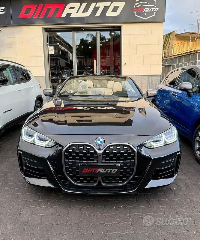 Usata BMW 440 M Sport 373 CV (274 kW) 2021 Nero Cabrio