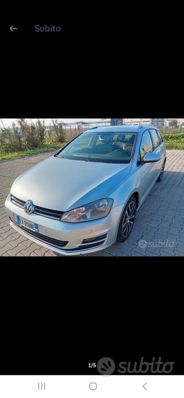 Usata VW Golf VII 110 CV (80 kW) 2014 Station wagon