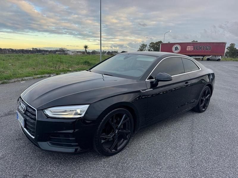 Usata Audi A5 190 CV (139 kW) 2020 Nero Coupé