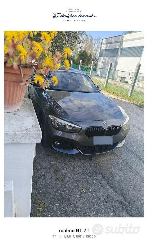 Usata BMW 116 M Sport 2018 Grigio Utilitaria