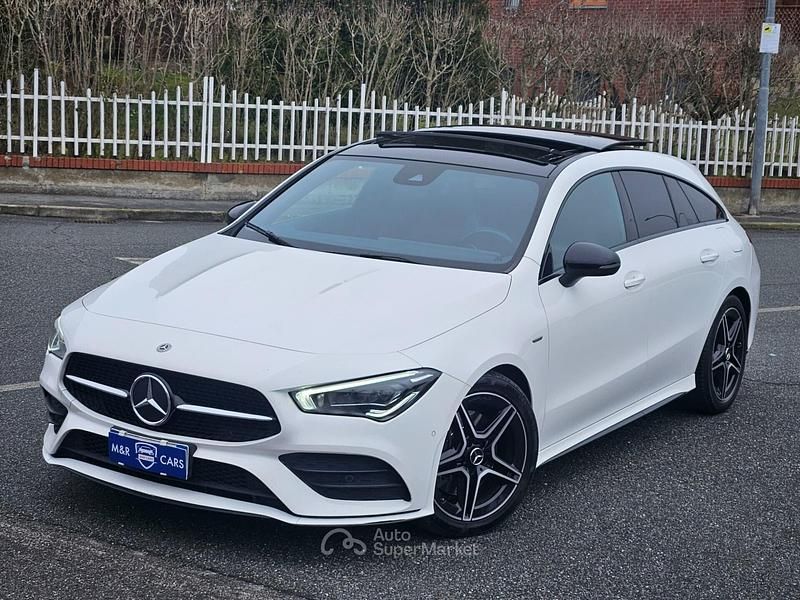 Usata Mercedes CLA200 AMG 150 CV (110 kW) 2021 Bianco Station wagon