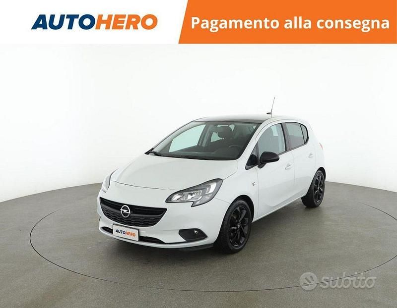Bianco Usata 2018 Opel Corsa Tre volumi | 9399 € (Buon prezzo) - Immagine 1/2
