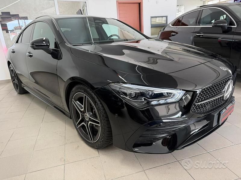 Usata Mercedes CLA200 AMG Line Premium 150 CV (110 kW) 2024 Nero Berlina