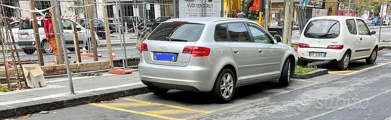 Usata Audi A3 105 CV (77 kW) 2008 Grigio Utilitaria