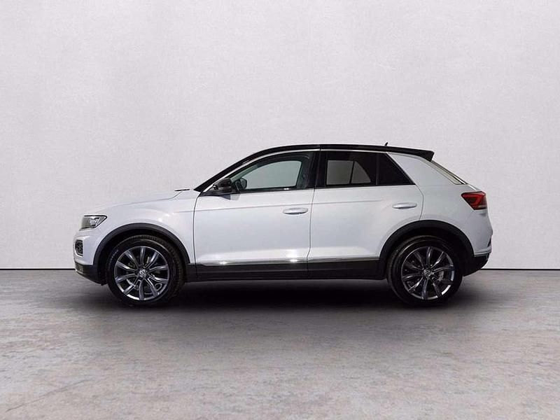 Usata VW T-Roc Advance 150 CV (110 kW) 2019 White silver metallizzato nero SUV