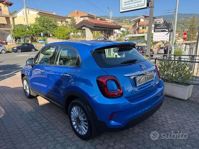 Usata Fiat 500X 110 CV (80 kW) 2019 Blu SUV