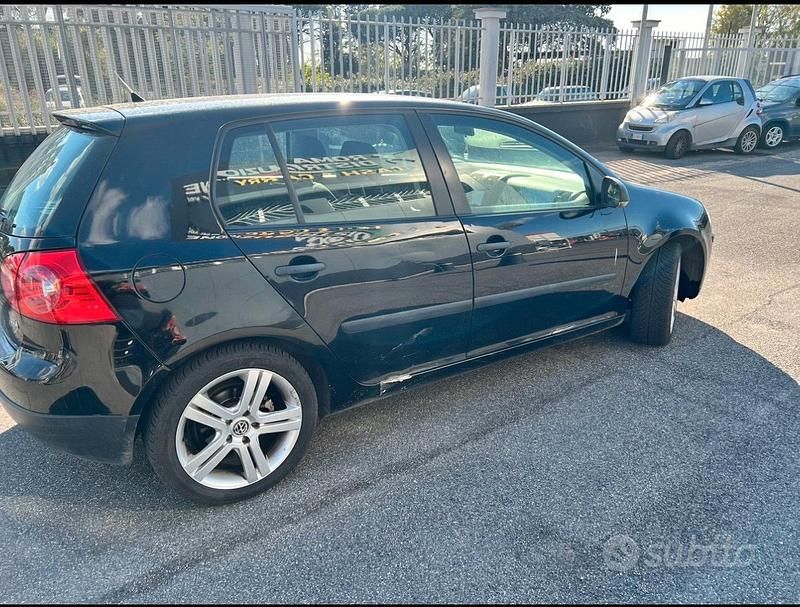 Usata VW Golf VI 2009 Nero Utilitaria