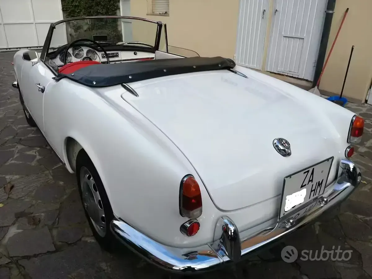 Usata Alfa Romeo Giulietta 1960 Bianco Utilitaria