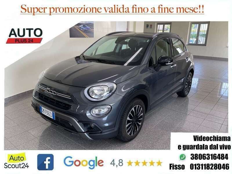 Usata Fiat 500X Cross 120 CV (88 kW) 2023 Grigio platinum SUV