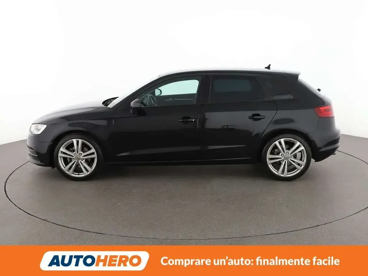 Usata Audi A3 Ambition 110 CV (80 kW) 2015 Nero Berlina