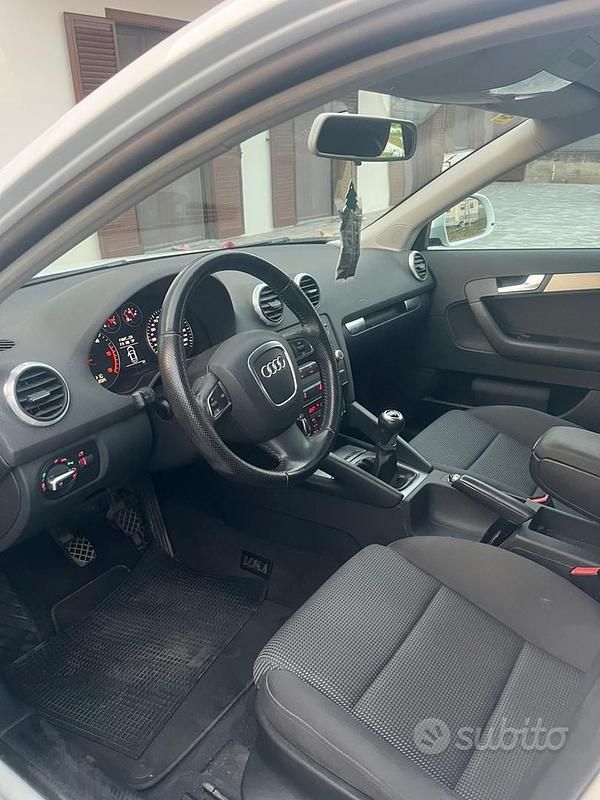 Usata Audi A3 2010 Bianco Utilitaria