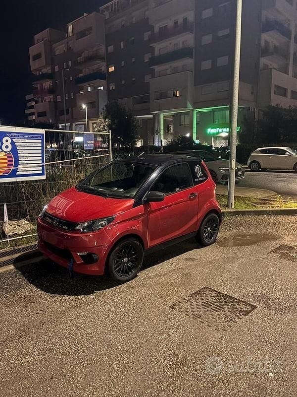 Usata Aixam City 2017 Rosso Utilitaria