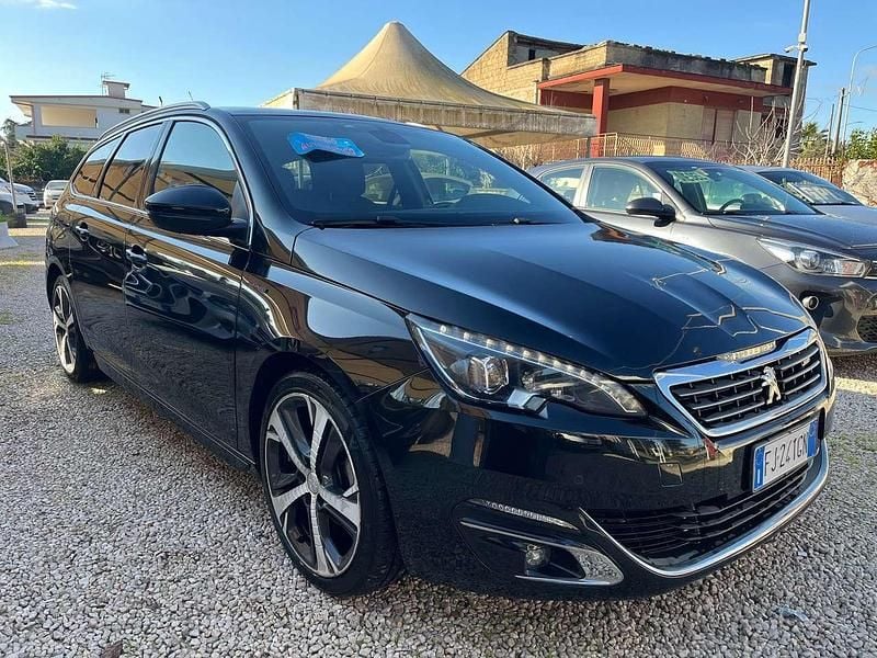 Nero Usata 2017 Peugeot 308 SW GT-line Station wagon | 8900 € (Ottimo prezzo) - Immagine 1/4