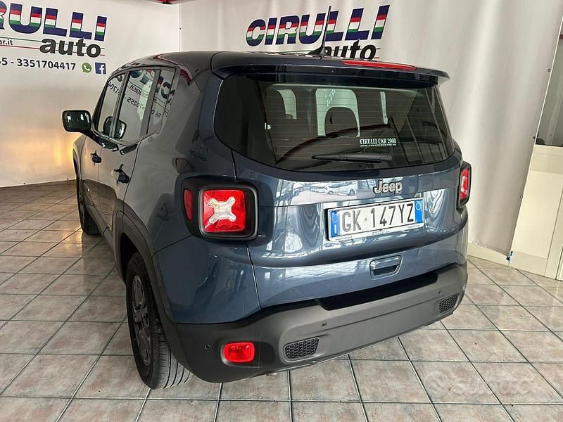 Usata Jeep Renegade Longitude 131 CV (96 kW) 2022 Blu SUV