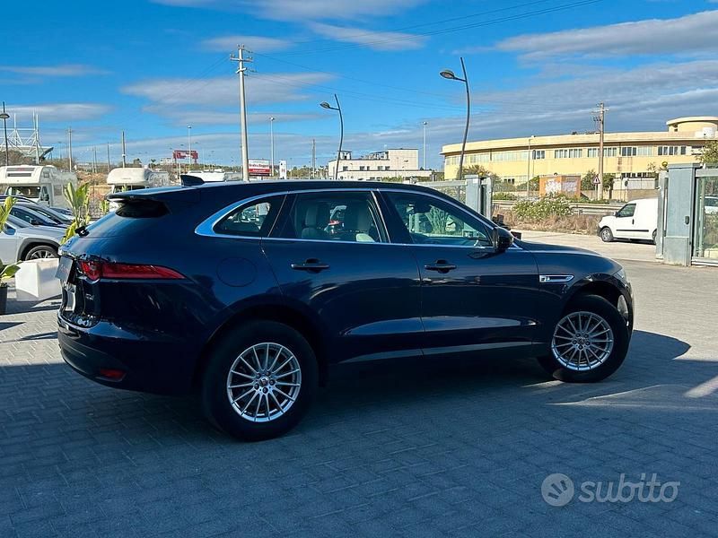 Usata Jaguar F-Pace 180 CV (132 kW) 2016 Blu SUV