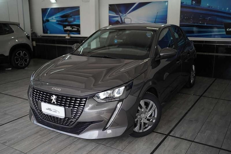 Usata Peugeot 208 75 CV (55 kW) 2021 Grigio Utilitaria