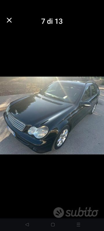 Begagnad Mercedes C200 122 HK (89 kW) 2005 Svart Kombi
