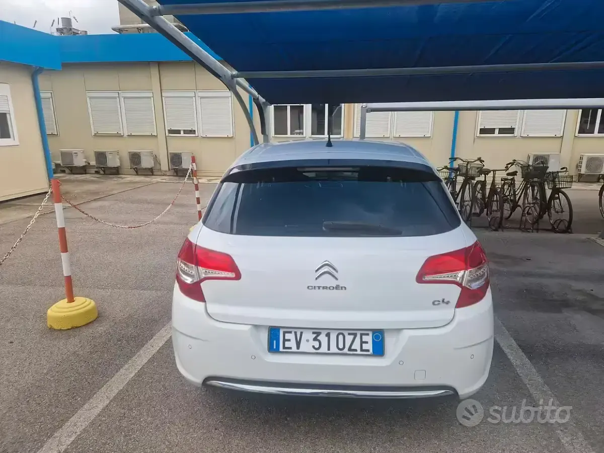 Usata Citroën C4 120 CV (88 kW) 2014 Bianco Berlina