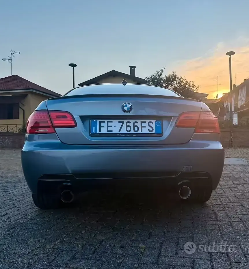 Usata BMW 320 184 CV (135 kW) 2012 Grigio Coupé