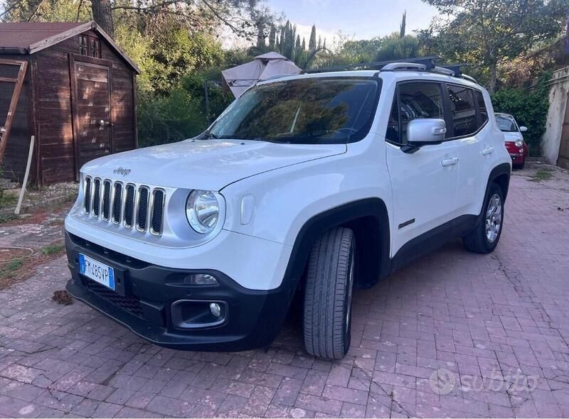 Bianco Usata 2017 Jeep Renegade Limited SUV | 14.500 € (Molto cara) - Immagine 1/4