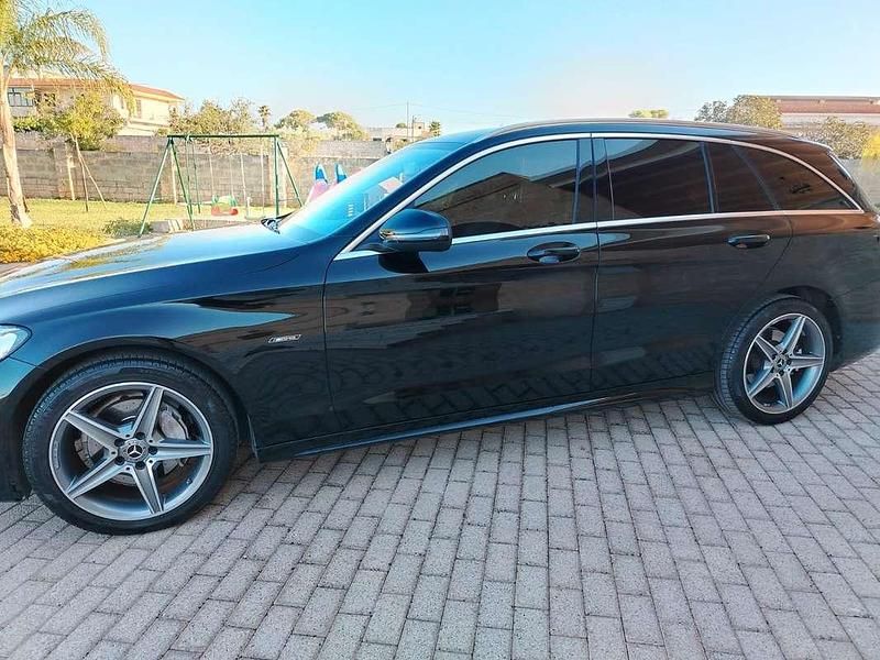 Usata Mercedes C220 Premium 170 CV (125 kW) 2018 Nero Station wagon