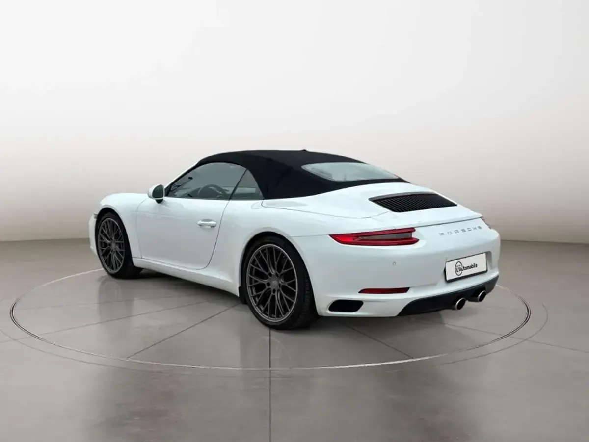 Usata Porsche 911 Carrera Cabriolet 370 CV (272 kW) 2016 Bianco Cabrio