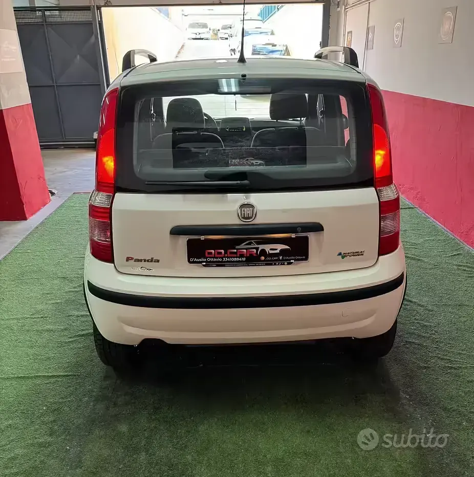 Usata Fiat Panda Dynamic 60 CV (44 kW) 2010 Bianco Utilitaria