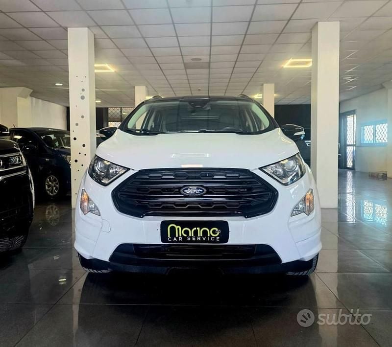 Usata Ford Ecosport ST-Line 95 CV (69 kW) 2020 Bianco SUV