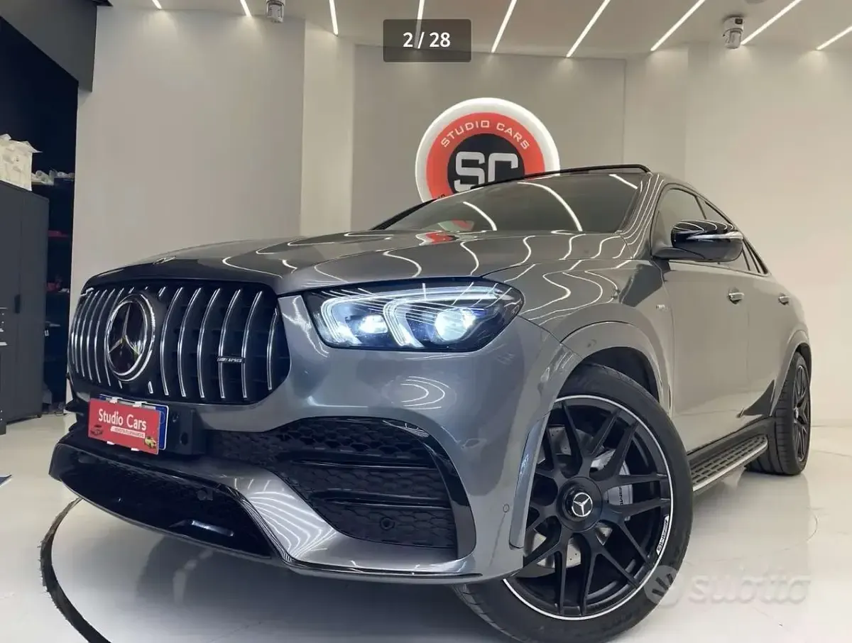Usata Mercedes GLE53 AMG Premium 435 CV (319 kW) 2020 Grigio Coupé