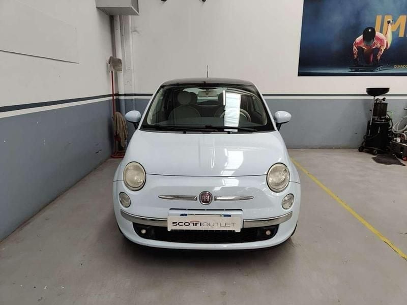 Usata Fiat 500 Sport 69 CV (50 kW) 2009 Bianco Cabrio