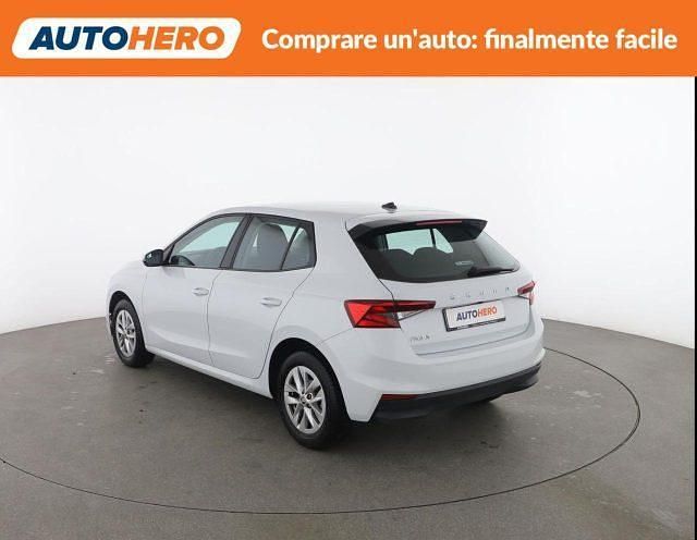 Usata Skoda Fabia Ambition 95 CV (69 kW) 2022 Bianco Utilitaria