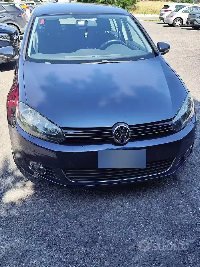 Usata VW Golf VI 140 CV (102 kW) 2010 Bluazzurro Berlina