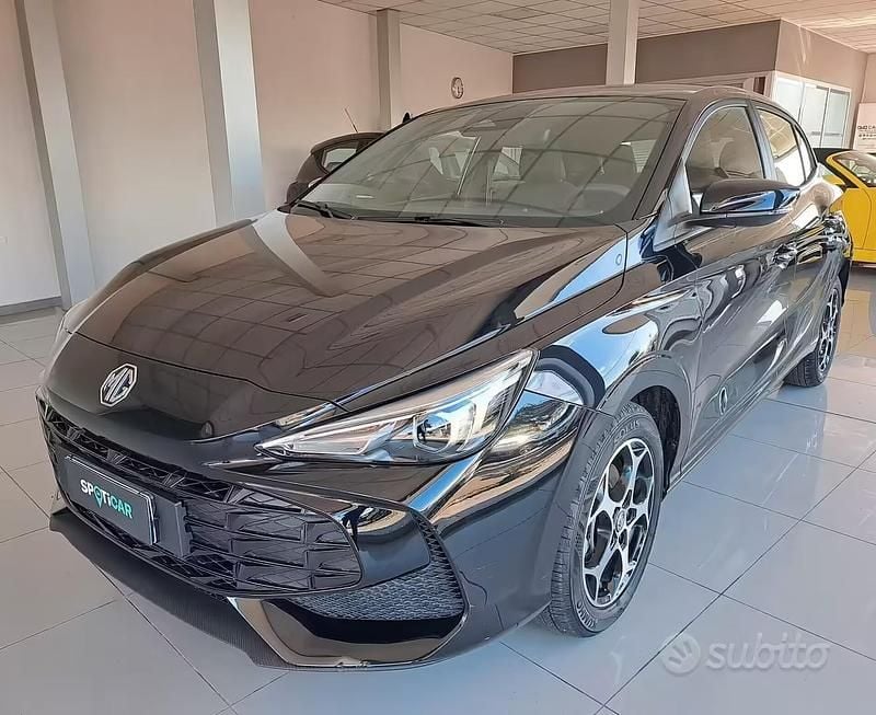 Usata MG MG3 Comfort 116 CV (85 kW) 2025 Nero Utilitaria
