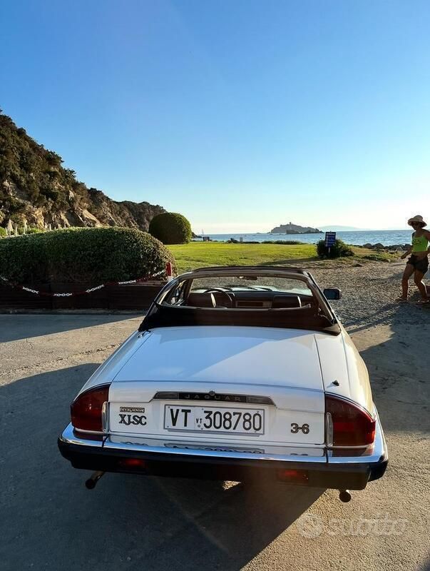 Usata Jaguar XJS 224 CV (164 kW) 1986 Bianco Cabrio