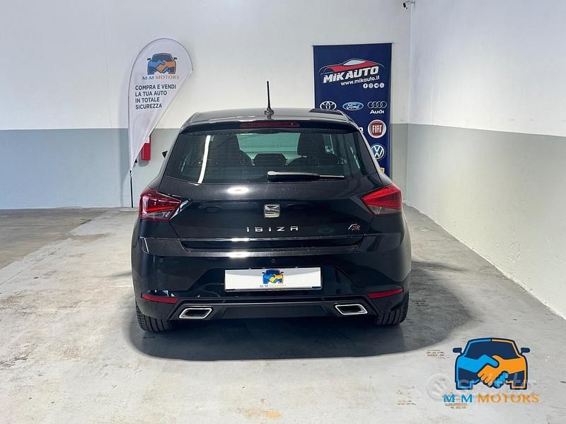 Usata Seat Ibiza FR 95 CV (69 kW) 2019 Nero Utilitaria