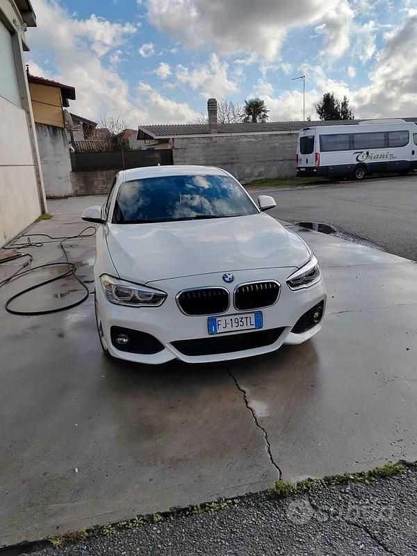 Usata BMW 116 M Sport 116 CV (85 kW) 2017 Bianco Utilitaria