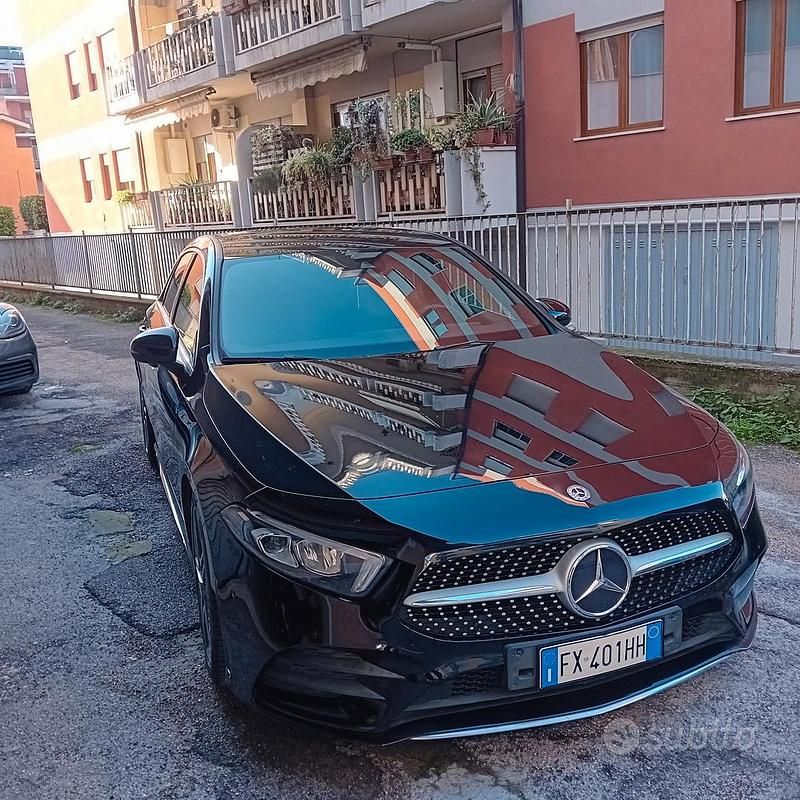 Usata Mercedes A200 2019 Nero Berlina
