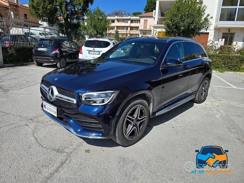 Usata Mercedes GLC220 194 CV (142 kW) 2020 Blu SUV