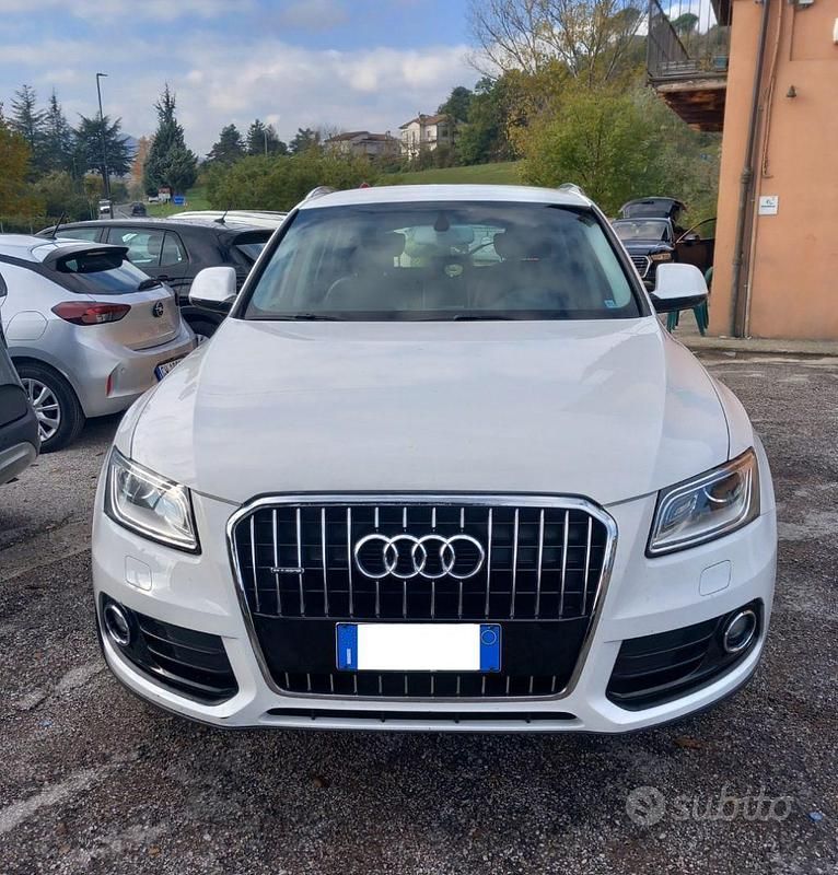 Usata Audi Q5 Advanced Plus 150 CV (110 kW) 2015 Bianco SUV
