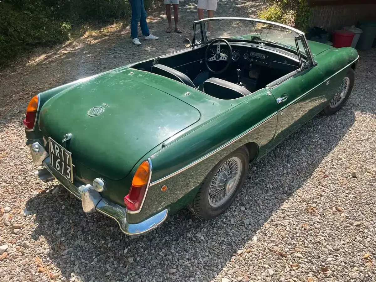 Usata MG B 95 CV (69 kW) 1964 Verde Cabrio