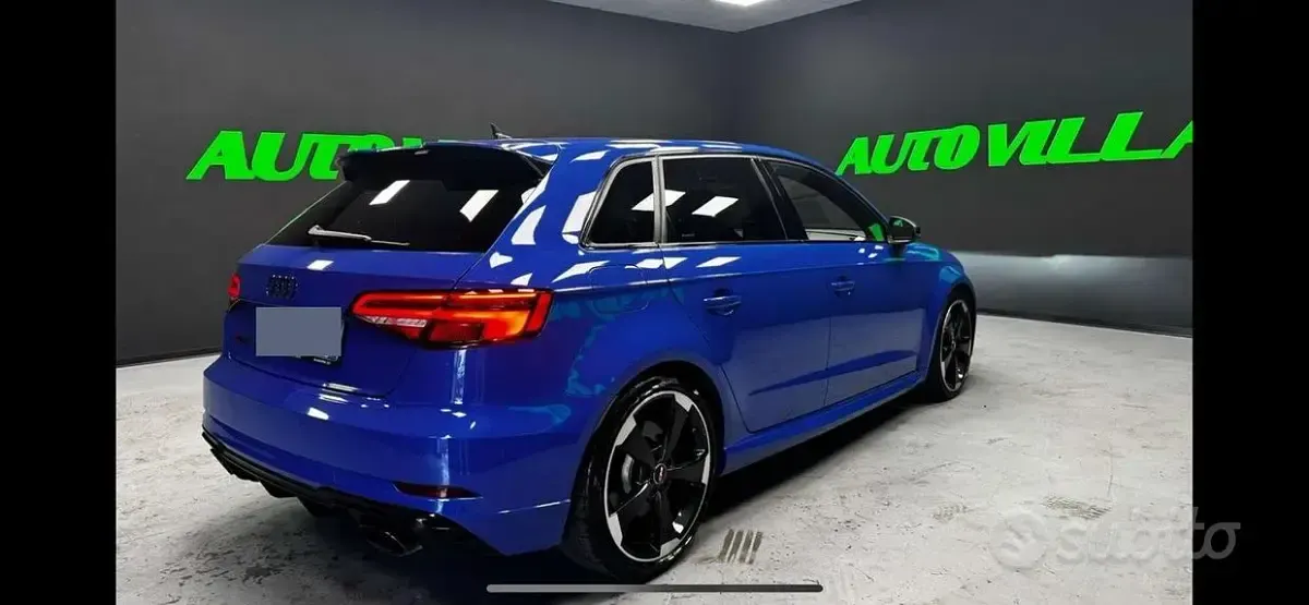 Usata Audi RS3 400 CV (294 kW) 2020 Blu Berlina