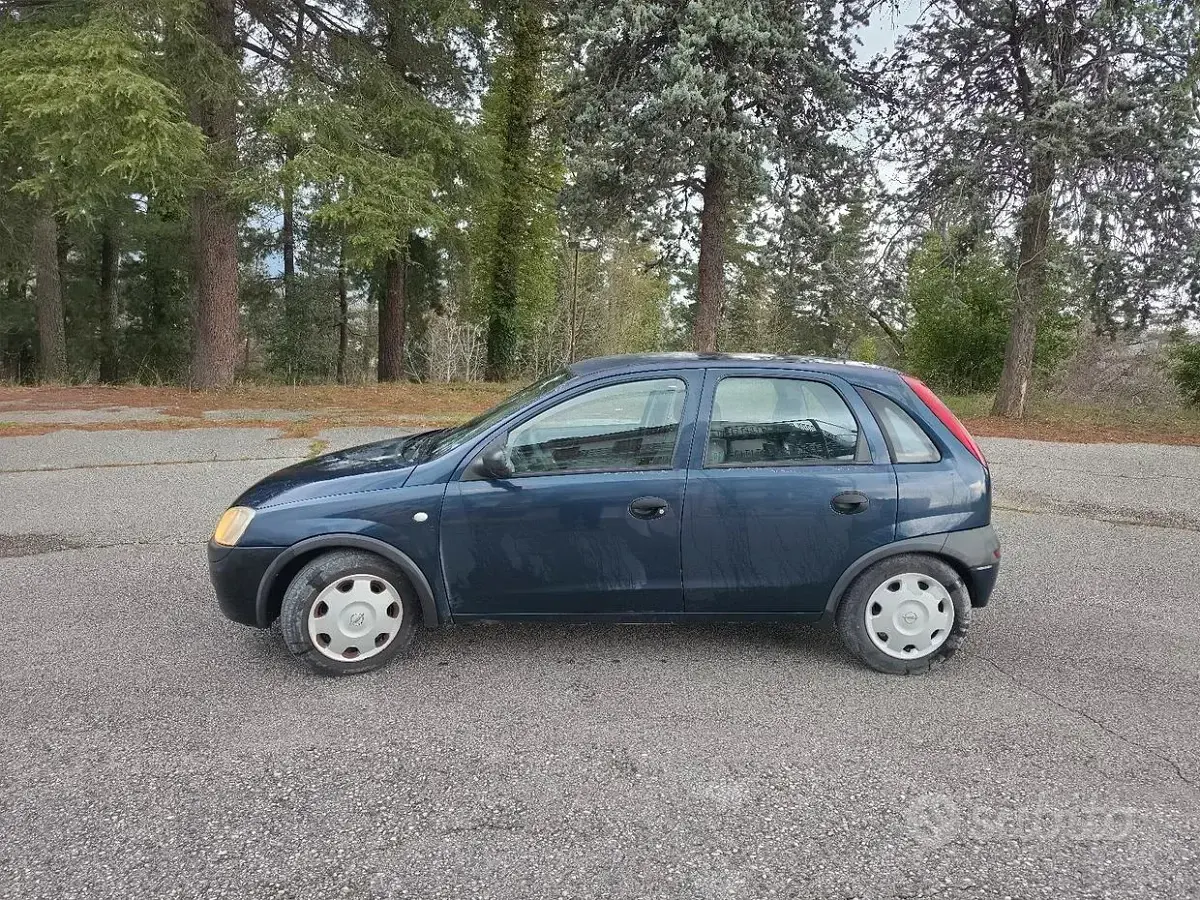 Usata Opel Corsa 69 CV (50 kW) 2002 Blu Utilitaria