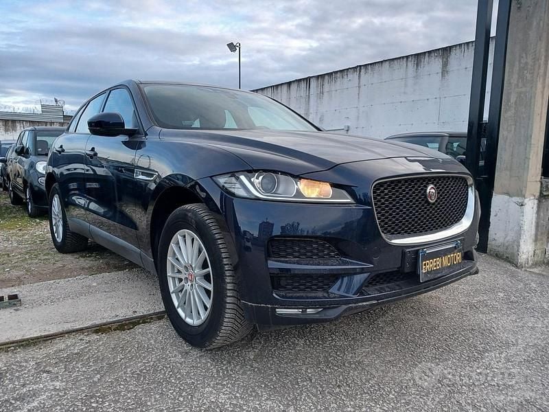 Usata Jaguar F-Pace Pure 240 CV (176 kW) 2017 Blu SUV