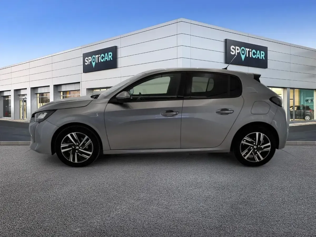 Usata Peugeot 208 Allure 101 CV (74 kW) 2021 Grigio Utilitaria