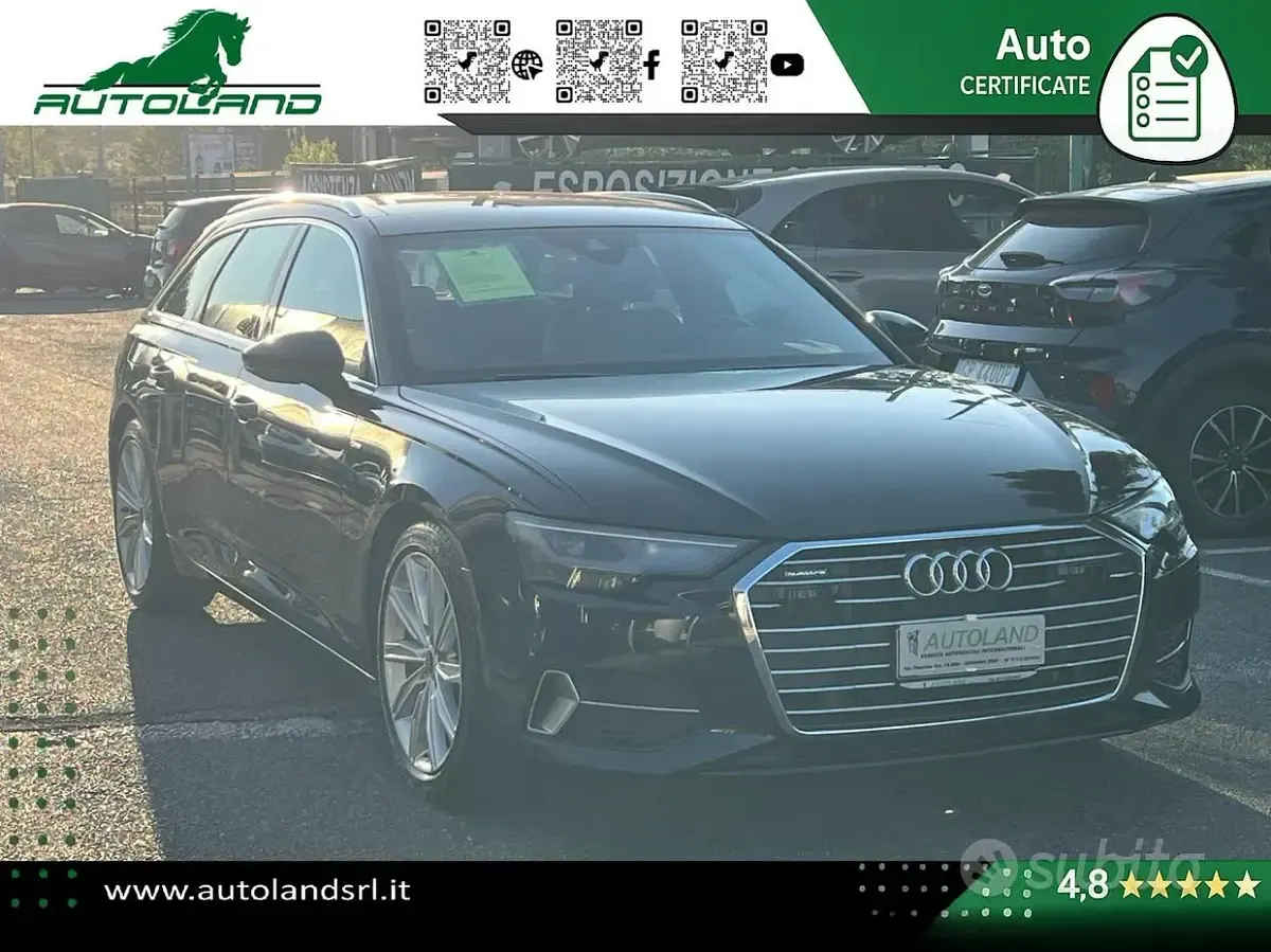 Usata Audi A6 Business 245 CV (180 kW) 2021 Blu Station wagon