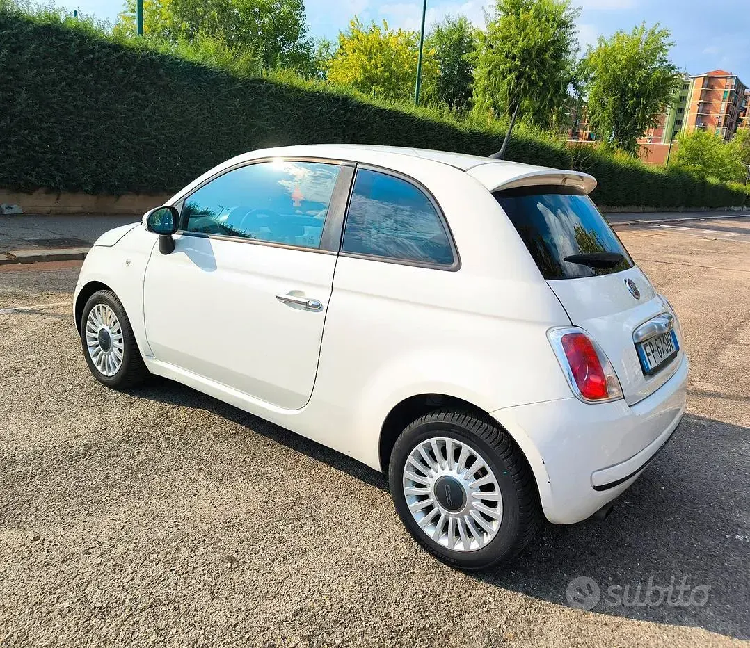 Usata Fiat 500 95 CV (69 kW) 2013 Bianco Berlina