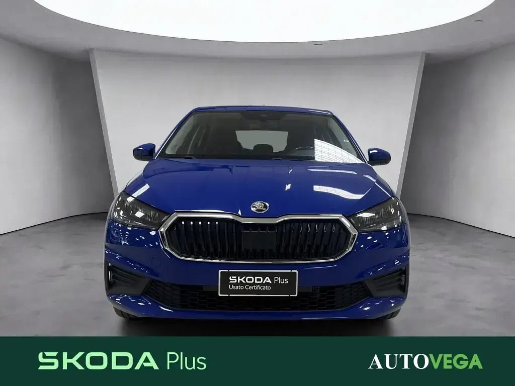 Usata Skoda Fabia Ambition 80 CV (58 kW) 2023 Blu pastello Utilitaria
